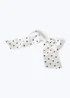 Muse White Polka Dot Bow - One Size Image 2