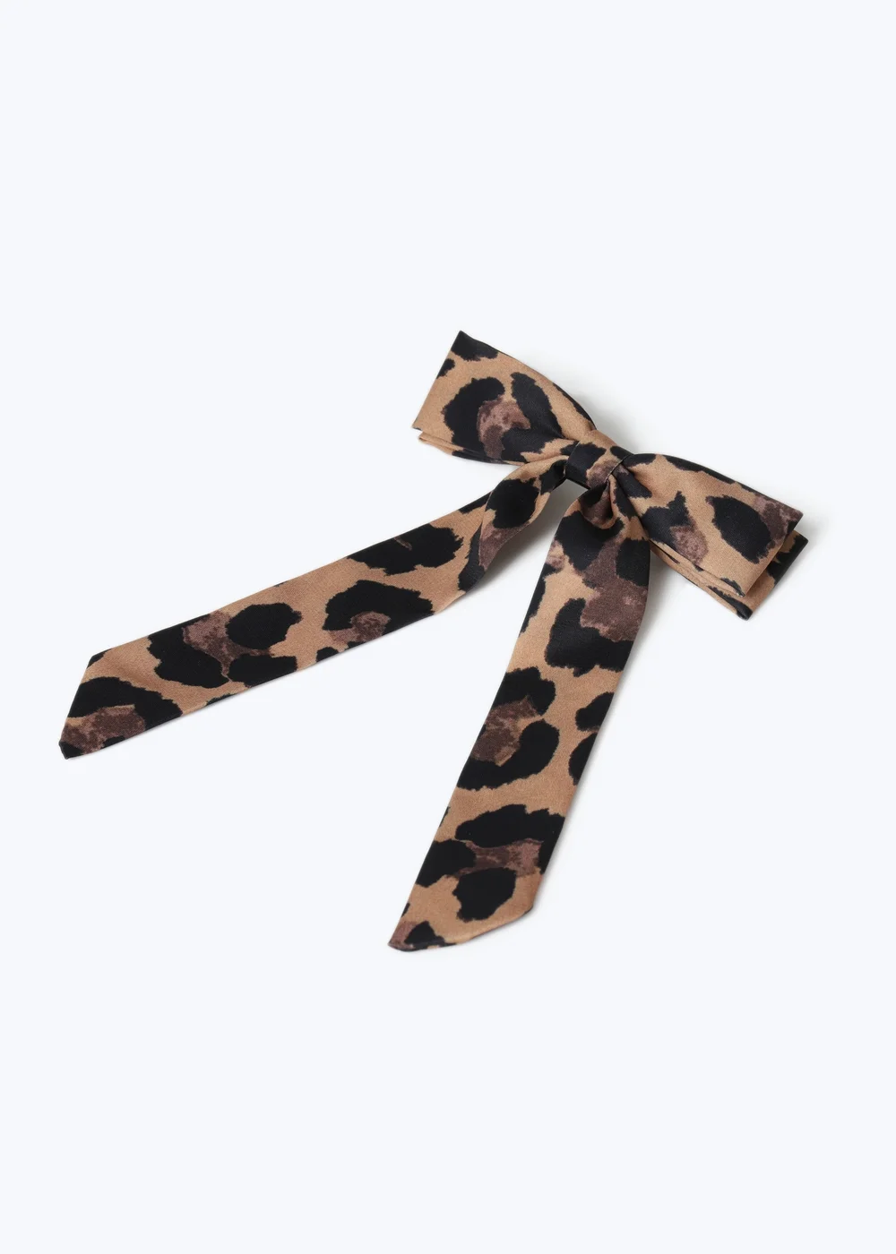 Muse Leopard Linen Bow - One Size Image 2
