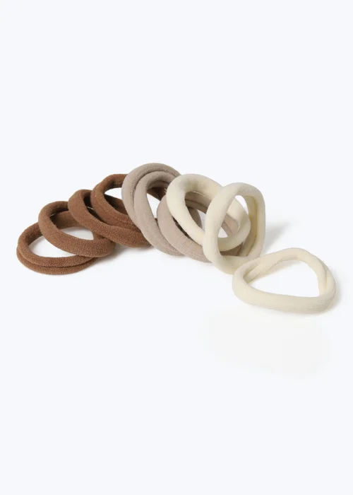 Muse 10 Pack Blonde Hair Bobbles - One Size Image 1
