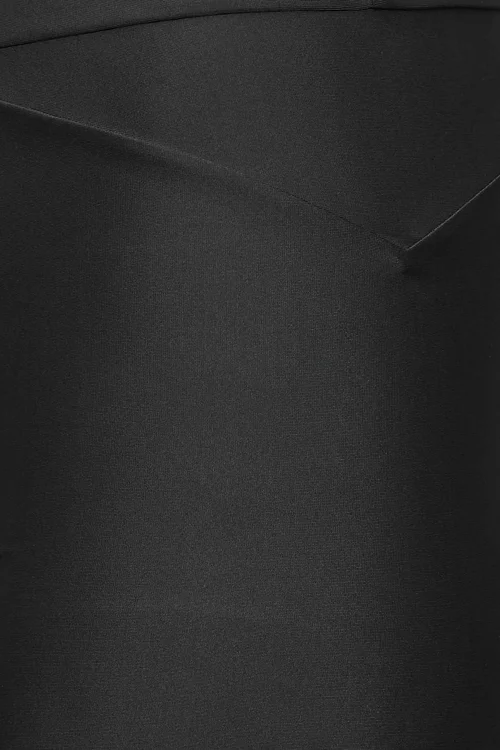 Yours Curve Black Swim Shorts - 34-36 Image 5