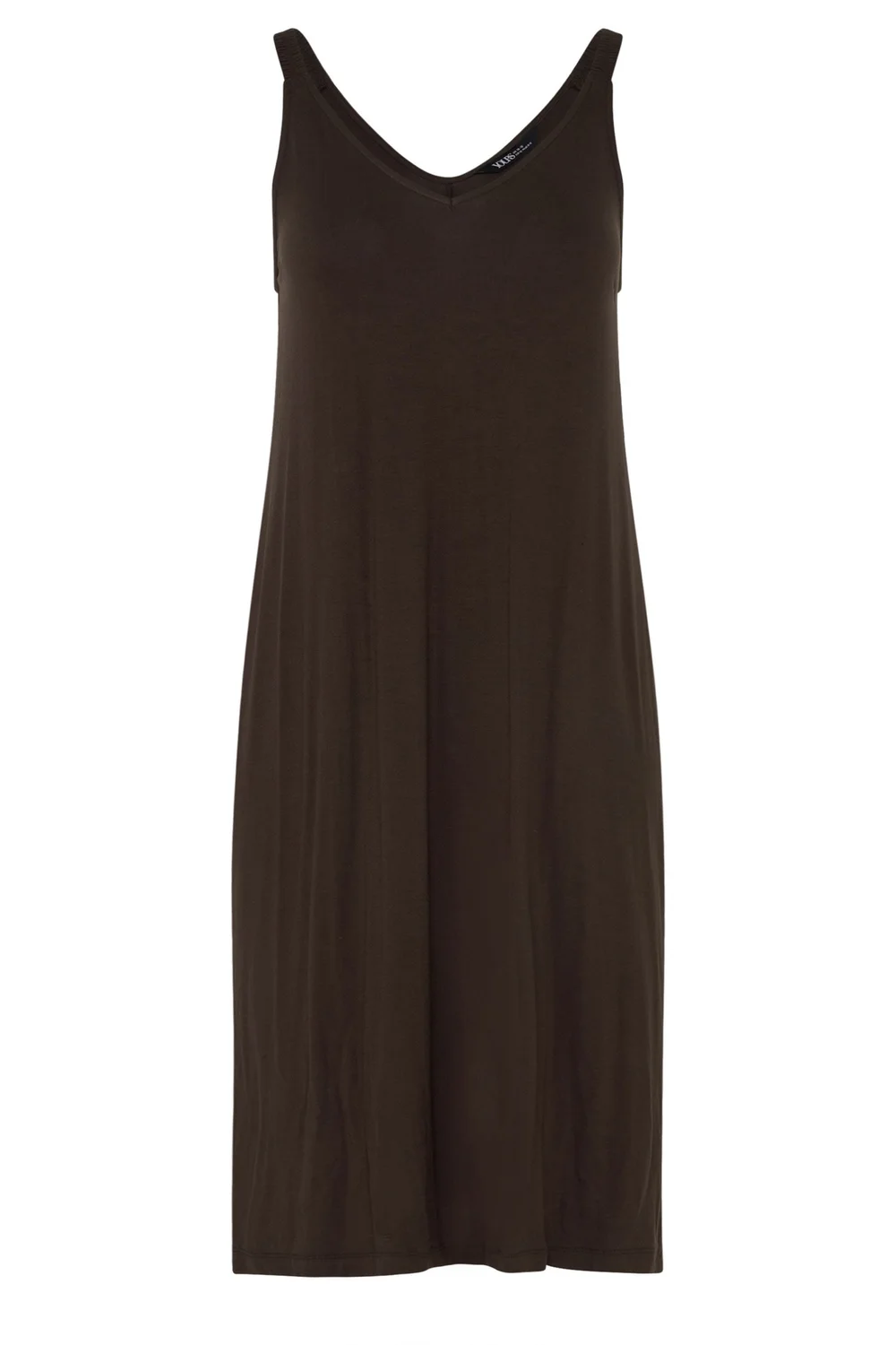 Yours Curve Chocolate Brown Midi Dress - 18-20 Image 5