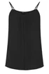 Yours Curve Black Gathered Swing Cami Top - 22-24 Image 5
