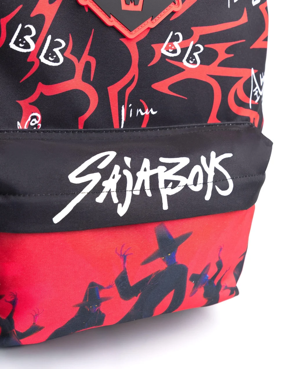 Vanilla Underground K-Pop Demon Hunters Boys Black Saja Boys Backpack (One Size) - One Size Image 4