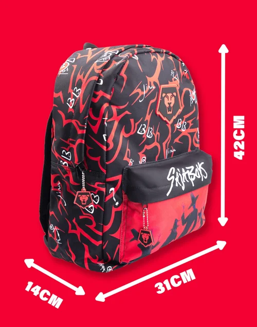 Vanilla Underground K-Pop Demon Hunters Boys Black Saja Boys Backpack (One Size) - One Size Image 3