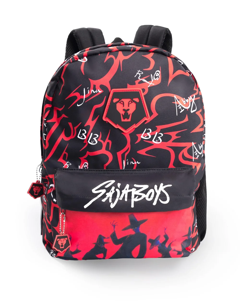 Vanilla Underground K-Pop Demon Hunters Boys Black Saja Boys Backpack (One Size) - One Size Image 1