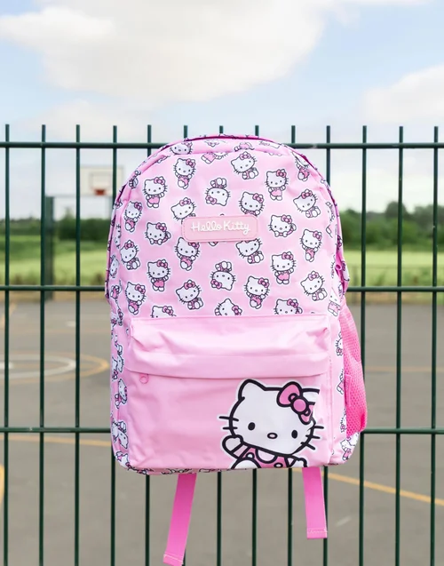 Vanilla Underground Hello Kitty Girls Pink Character Backpack (One Size) - One Size Image 1