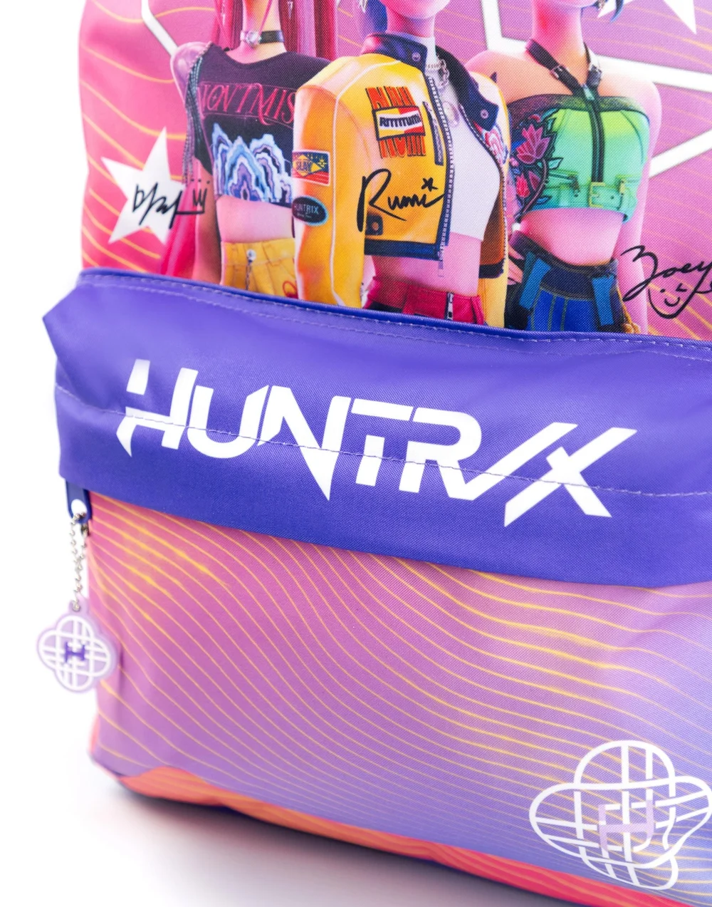 Vanilla Underground K-Pop Demon Hunters Girls Pink Huntrix Backpack (One Size) - One Size Image 4