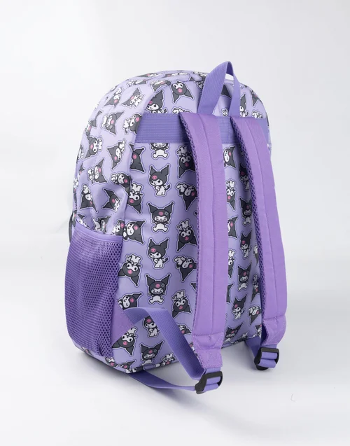 Vanilla Underground Hello Kitty & Friends Girls Purple Kuromi Backpack (One Size) - One Size Image 2