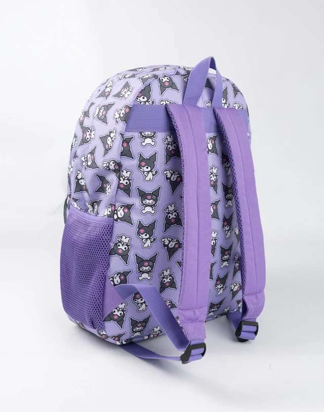 Vanilla Underground Hello Kitty & Friends Girls Purple Kuromi Backpack (One Size)