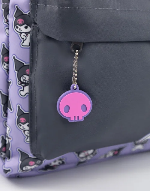 Vanilla Underground Hello Kitty & Friends Girls Purple Kuromi Backpack (One Size) - One Size Image 4