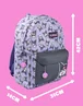 Vanilla Underground Hello Kitty & Friends Girls Purple Kuromi Backpack (One Size) - One Size Image 3