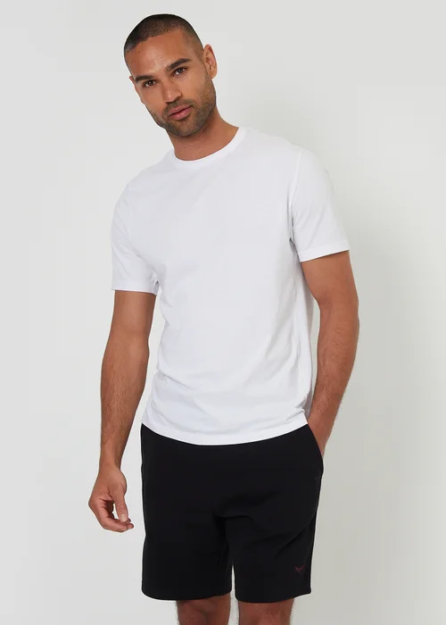 Threadbare Black Sweat Shorts - XL Image 4