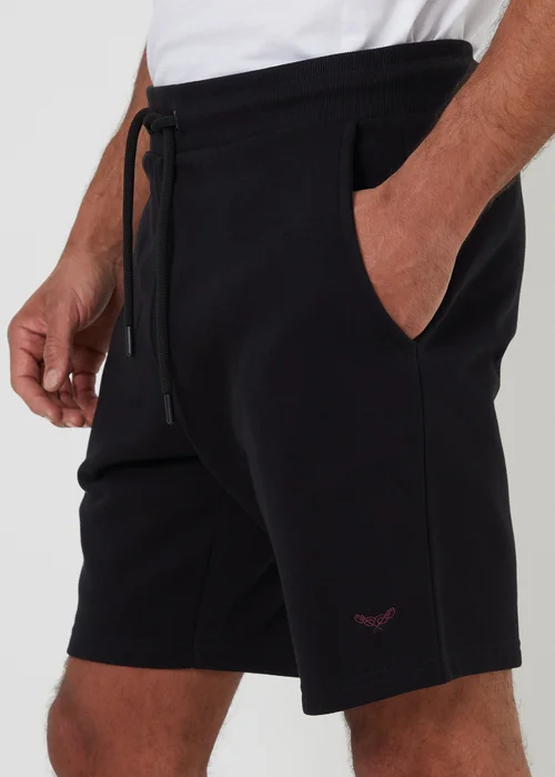 Threadbare Black Sweat Shorts - XL Image 3