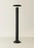 ValueLights LED Matt Black Solar Bollard Light - One Size Image 3