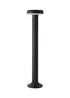 ValueLights LED Matt Black Solar Bollard Light - One Size Image 5