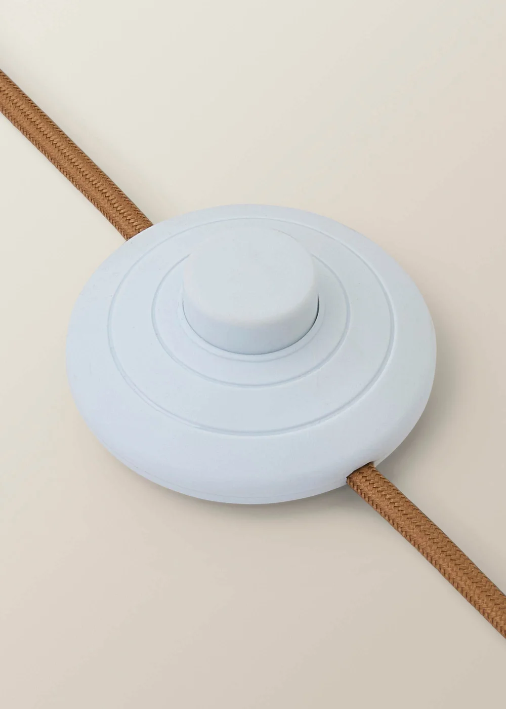 ValueLights Bobble Walnut Floor Lamp with Floral Pleated Shade - One Size Image 6