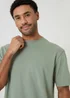 Threadbare Green Relaxed Fit Short Lounge Set - M Image 4