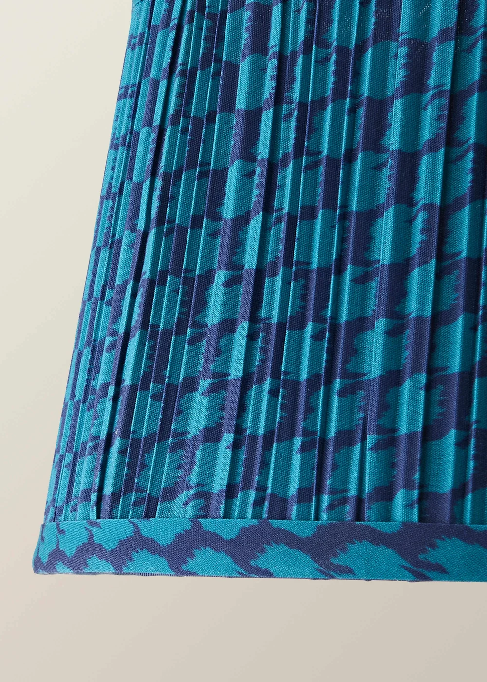 ValueLights Malina Double Teal Pleated Taper Shade Small - One Size Image 4