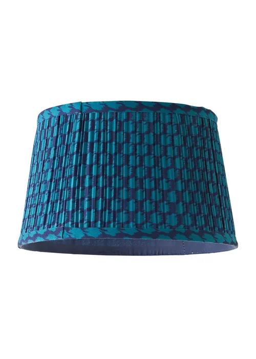 ValueLights Malina Double Teal Pleated Taper Shade Small - One Size Image 5