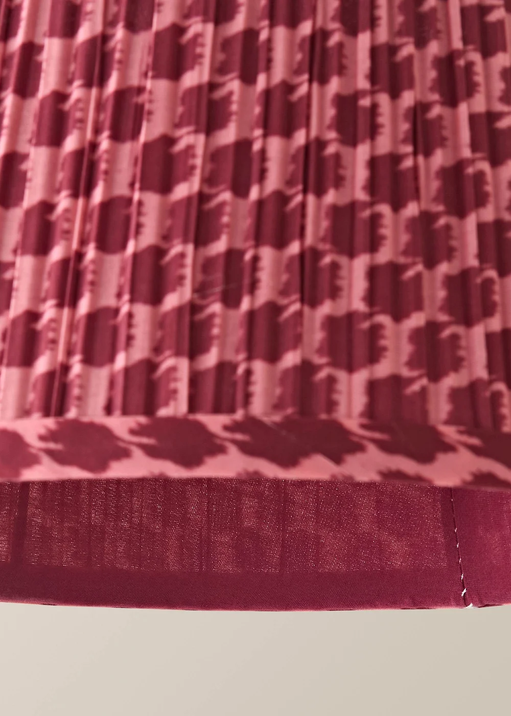 ValueLights Malina Double Pink Pleated Taper Shade Small - One Size Image 6