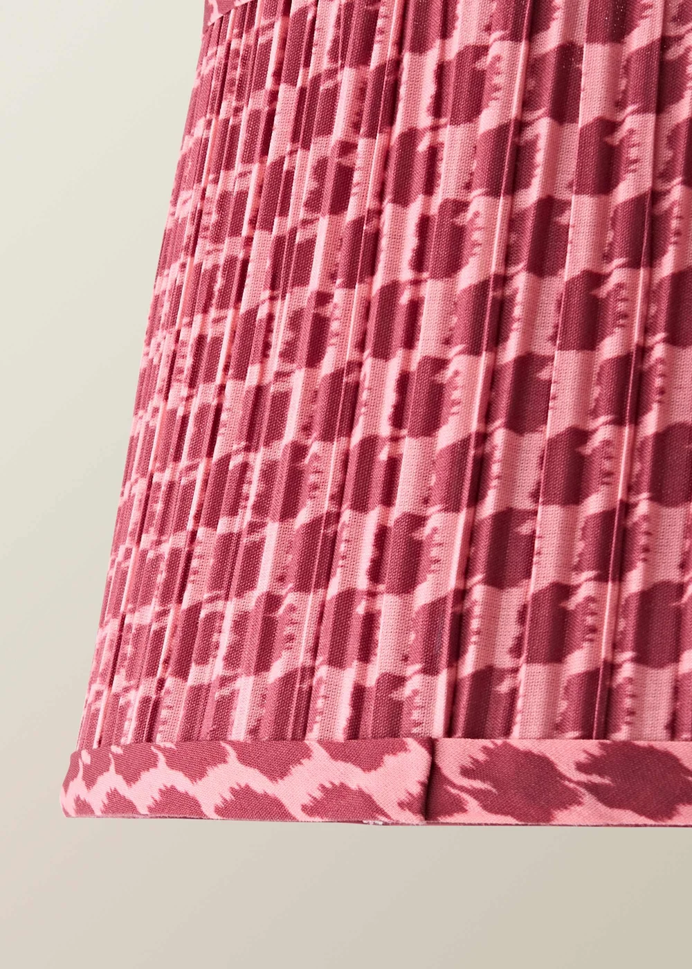 ValueLights Malina Double Pink Pleated Taper Shade Small - One Size Image 4