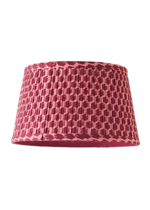 ValueLights Malina Double Pink Pleated Taper Shade Small - One Size Image 5