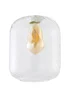 ValueLights Emery Clear Oval Swirl Glass Shade - One Size Image 5