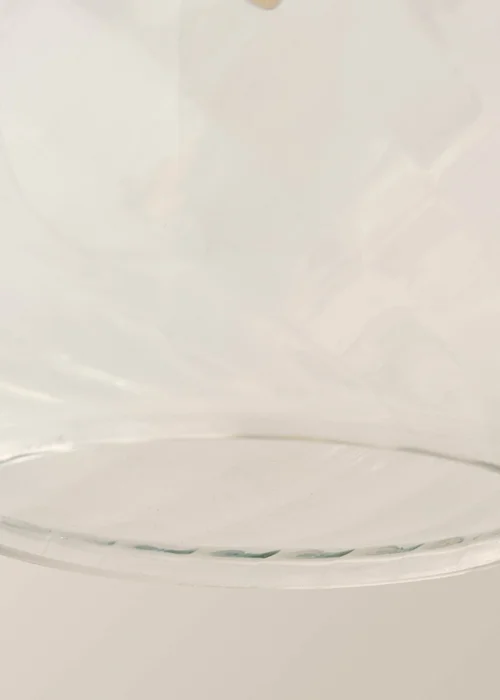 ValueLights Emery Clear Oval Swirl Glass Shade - One Size Image 6