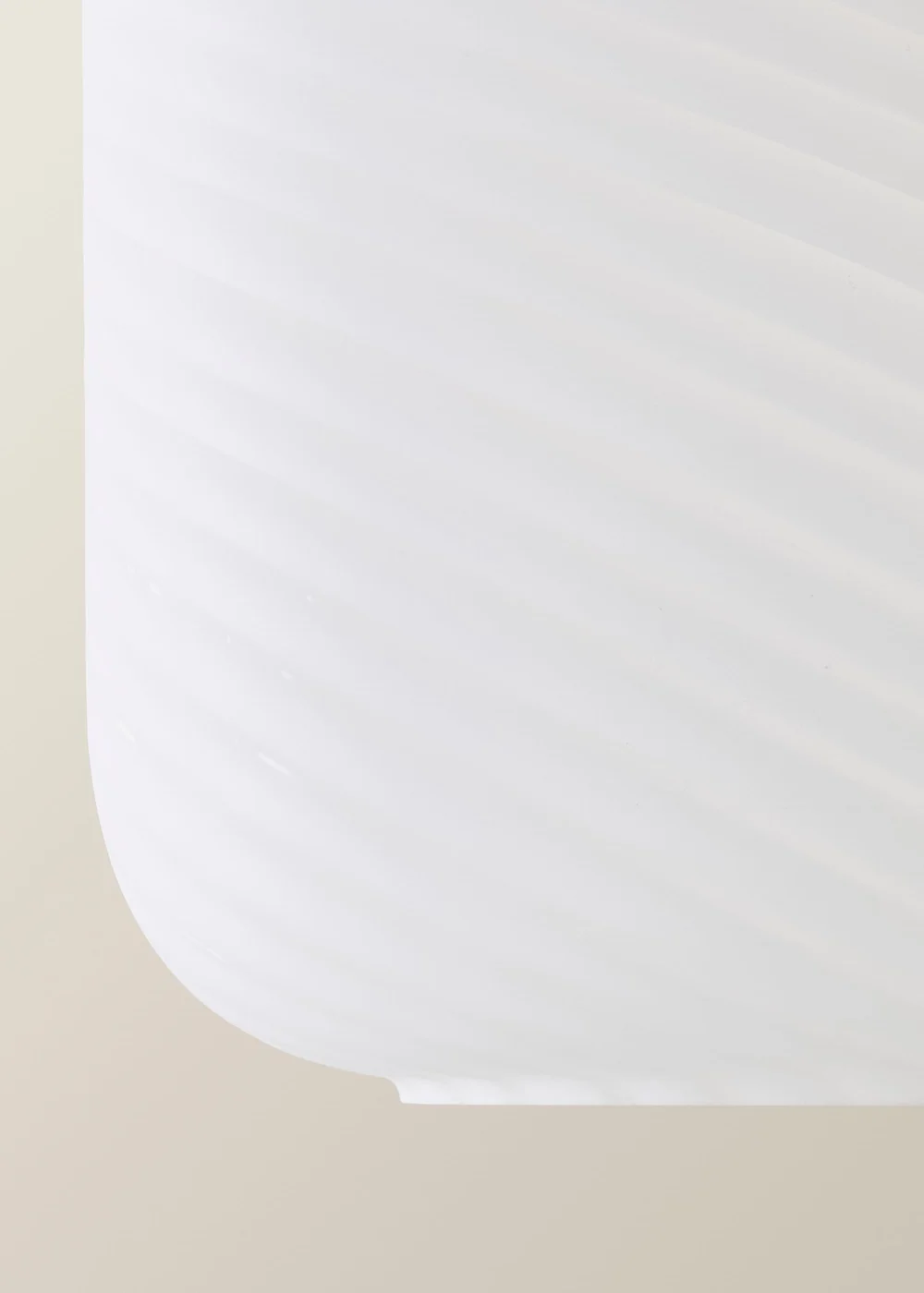 ValueLights Emery Frosted Oval Swirl Glass Shade - One Size Image 4