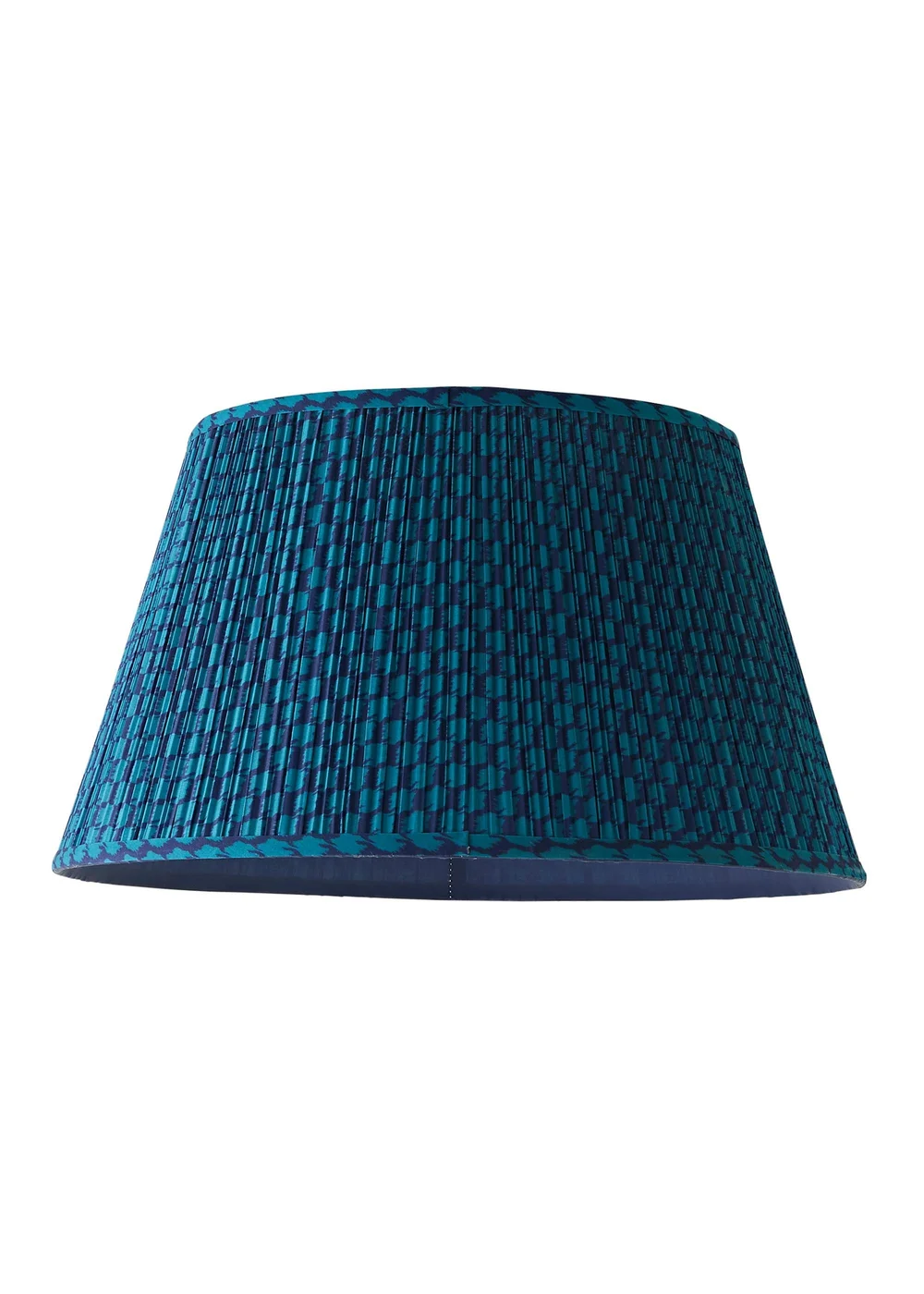 ValueLights Malina Double Teal Pleated Taper Shade Large - One Size Image 5