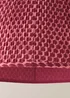 ValueLights Malina Double Pink Pleated Taper Shade Large - One Size Image 6