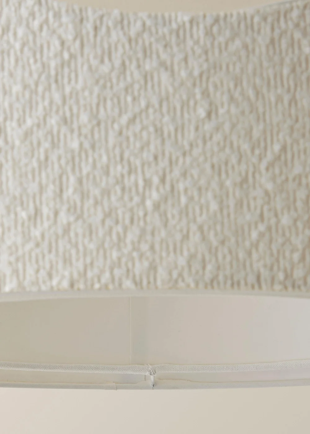 ValueLights Livie Extra Large Wave Boucle Shade (50cm) - One Size Image 6