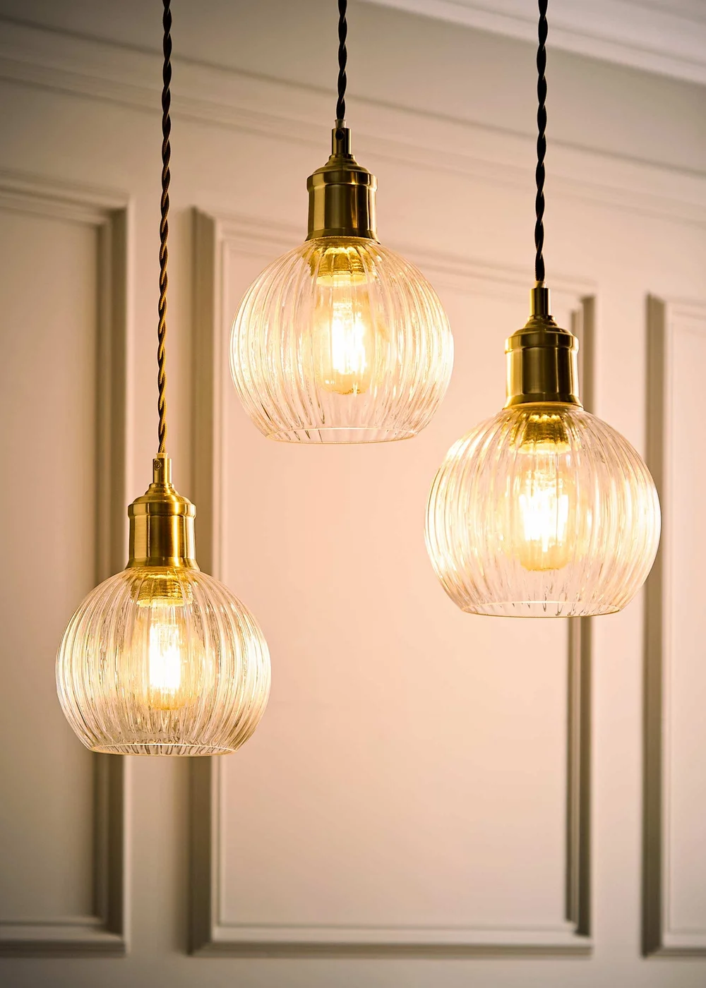 ValueLights Maddison Set of 3 Easy Fit Small Shades - One Size Image 2