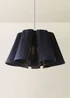 ValueLights Jemima Navy Full Pleated Shade - One Size Image 3
