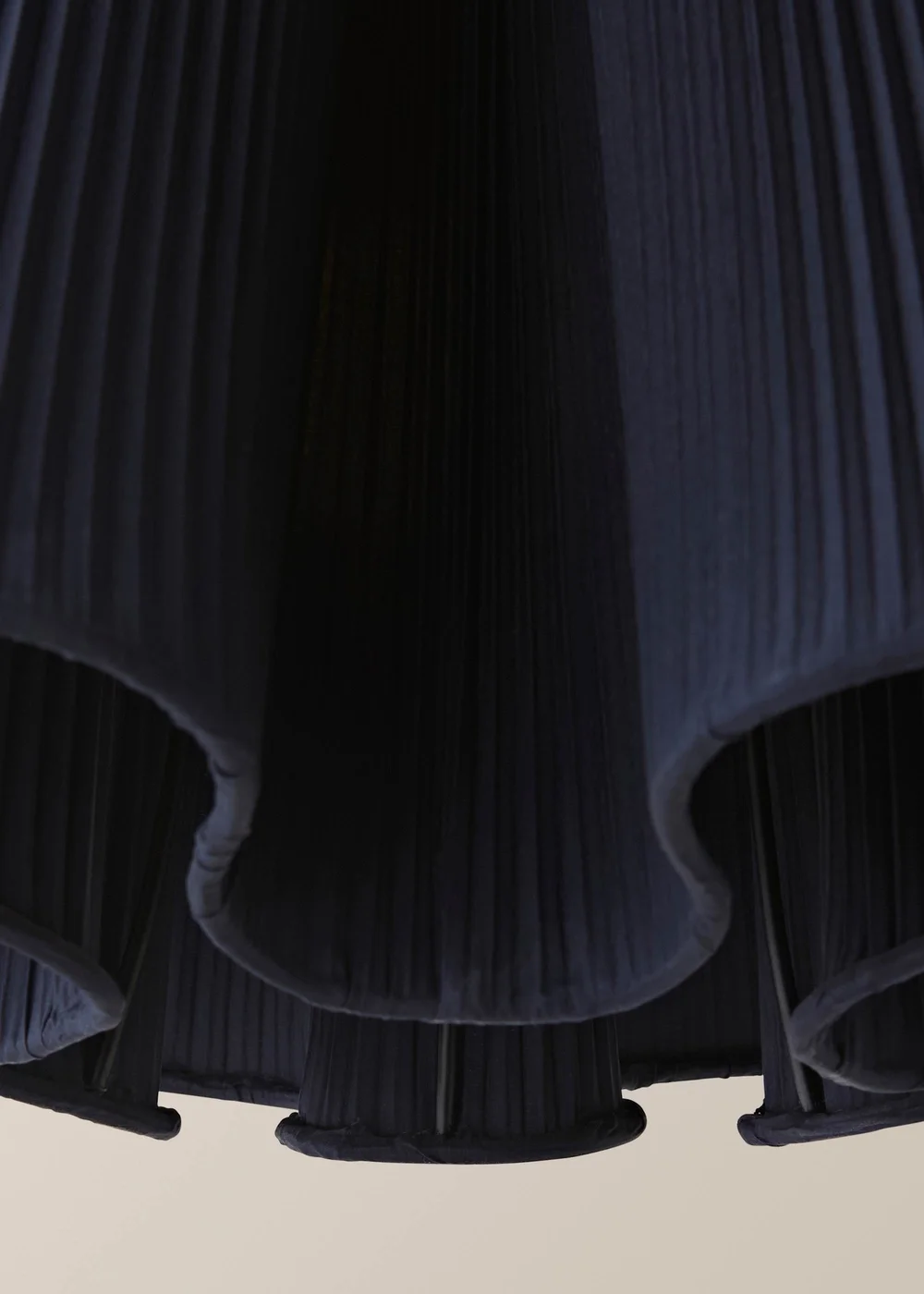 ValueLights Jemima Navy Full Pleated Shade - One Size Image 6