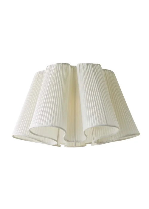 ValueLights Jemima Natural Full Pleated Shade - One Size Image 5