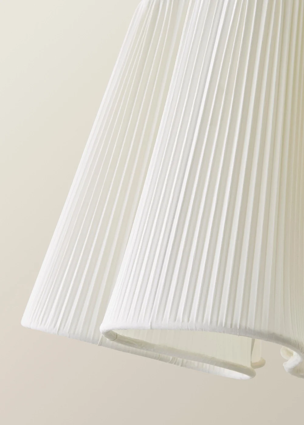 ValueLights Jemima Natural Full Pleated Shade - One Size Image 4