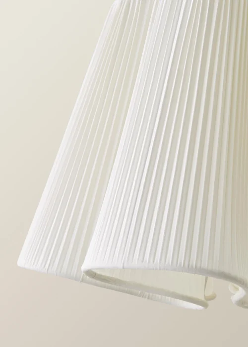 ValueLights Jemima Natural Full Pleated Shade - One Size Image 4