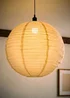 ValueLights Etta Extra Large Linen Globe Shade (60cm) - One Size Image 2