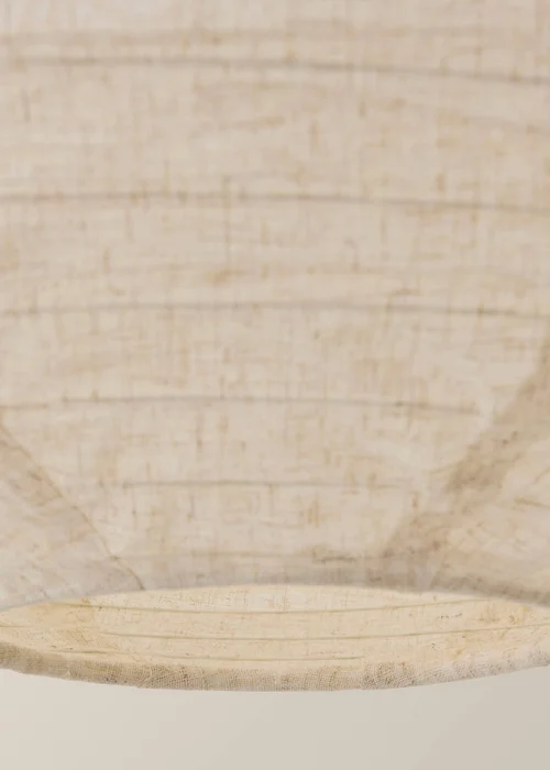 ValueLights Etta Extra Large Linen Globe Shade (60cm) - One Size Image 6