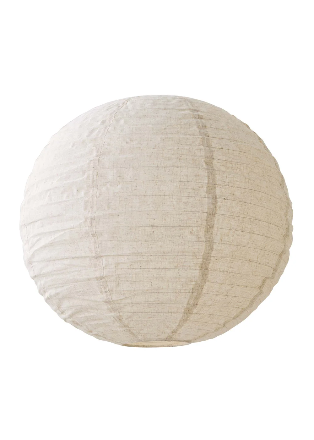 ValueLights Etta Extra Large Linen Globe Shade (60cm) - One Size Image 5