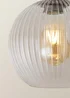 ValueLights Maddison Brushed Brass Flush Ceiling Light - One Size Image 4