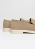 Threadbare Beige Faux Suede Tassel Loafers - 9 Image 2