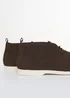 Threadbare Brown Faux Suede Moccasin Boots - 9 Image 2