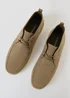 Threadbare Beige Faux Suede Moccasin Boots - 11 Image 3