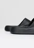 Threadbare Black Chunky Foam Sliders - 7 Image 2