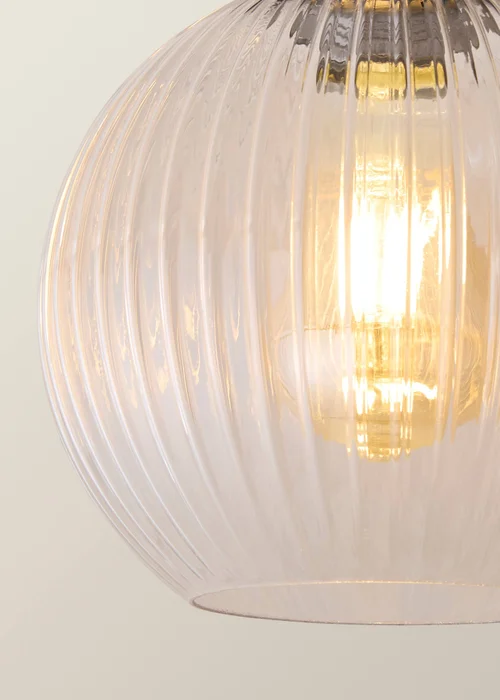 ValueLights Maddison Matte Black Flush Ceiling Light - One Size Image 4