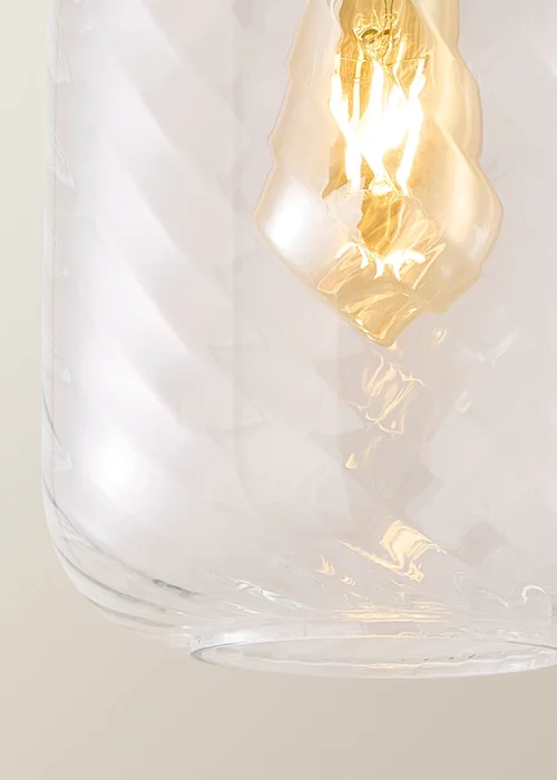 ValueLights Emery Oval Brushed Gold Ceiling Light - One Size Image 4