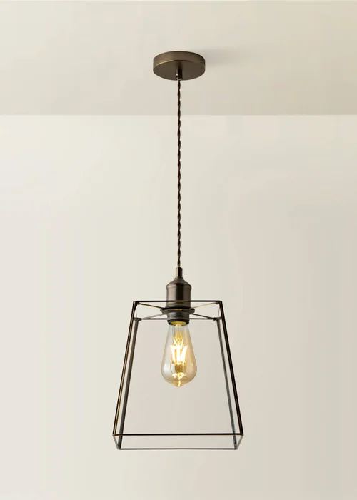 ValueLights Susie Antique Brass Ceiling Light - One Size Image 3