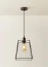 ValueLights Susie Antique Brass Ceiling Light - One Size Image 3